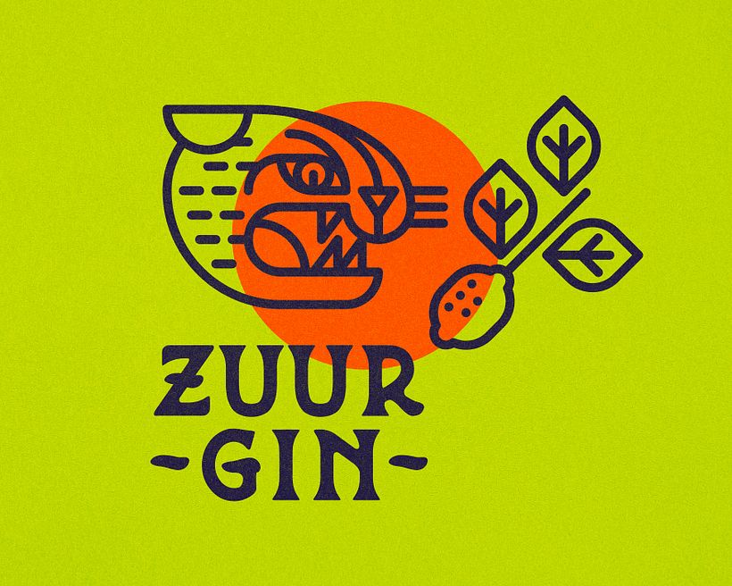 Zuur Gin • Identidade e Embalagem 3