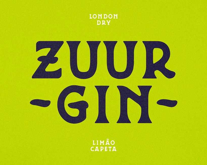 Zuur Gin • Identidade e Embalagem 5