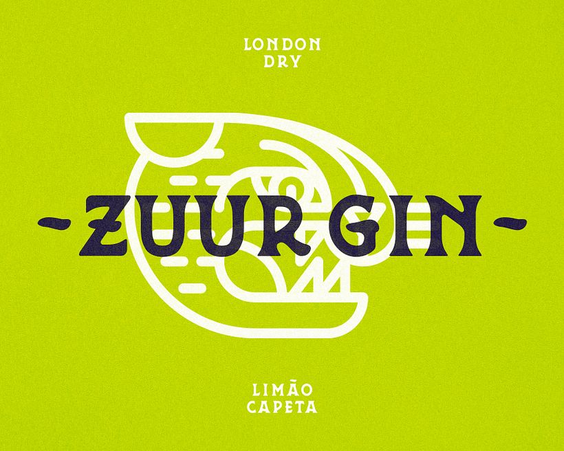 Zuur Gin • Identidade e Embalagem 7
