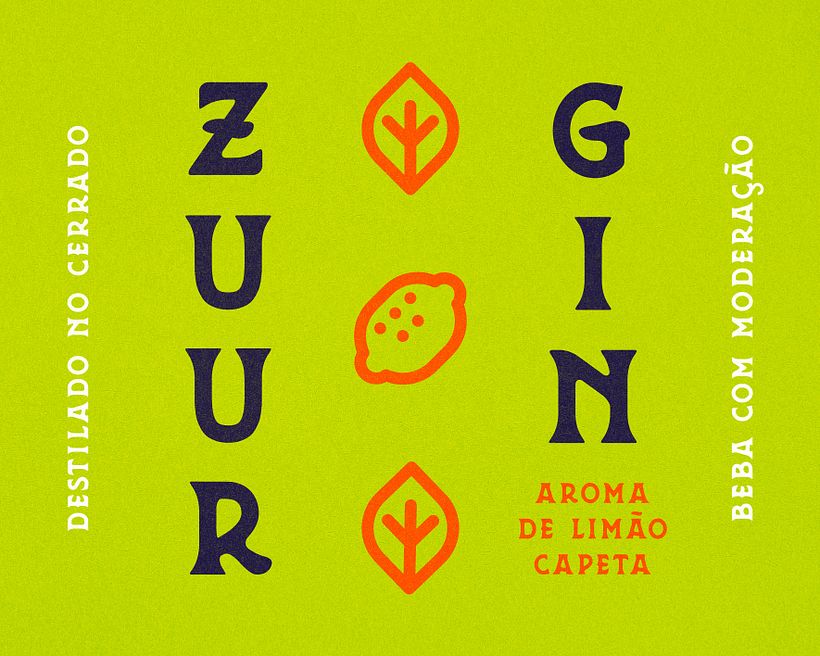 Zuur Gin • Identidade e Embalagem 9