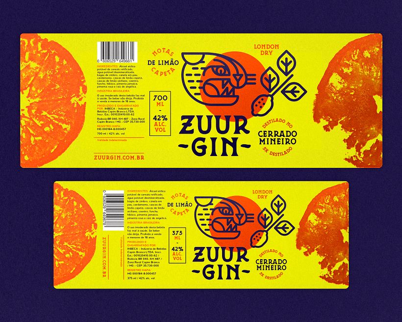 Zuur Gin • Identidade e Embalagem 15