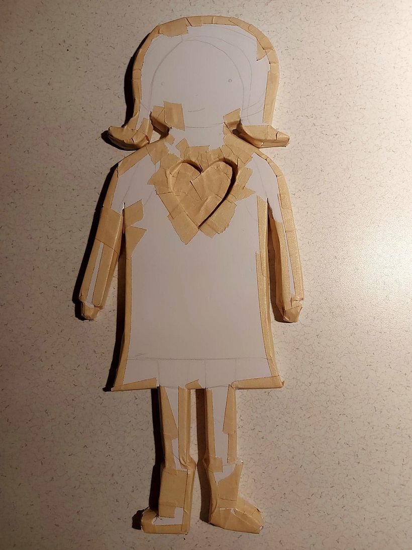 Mon projet du cours : Papier mâché pour débutants : sculptez un personnage coloré 3