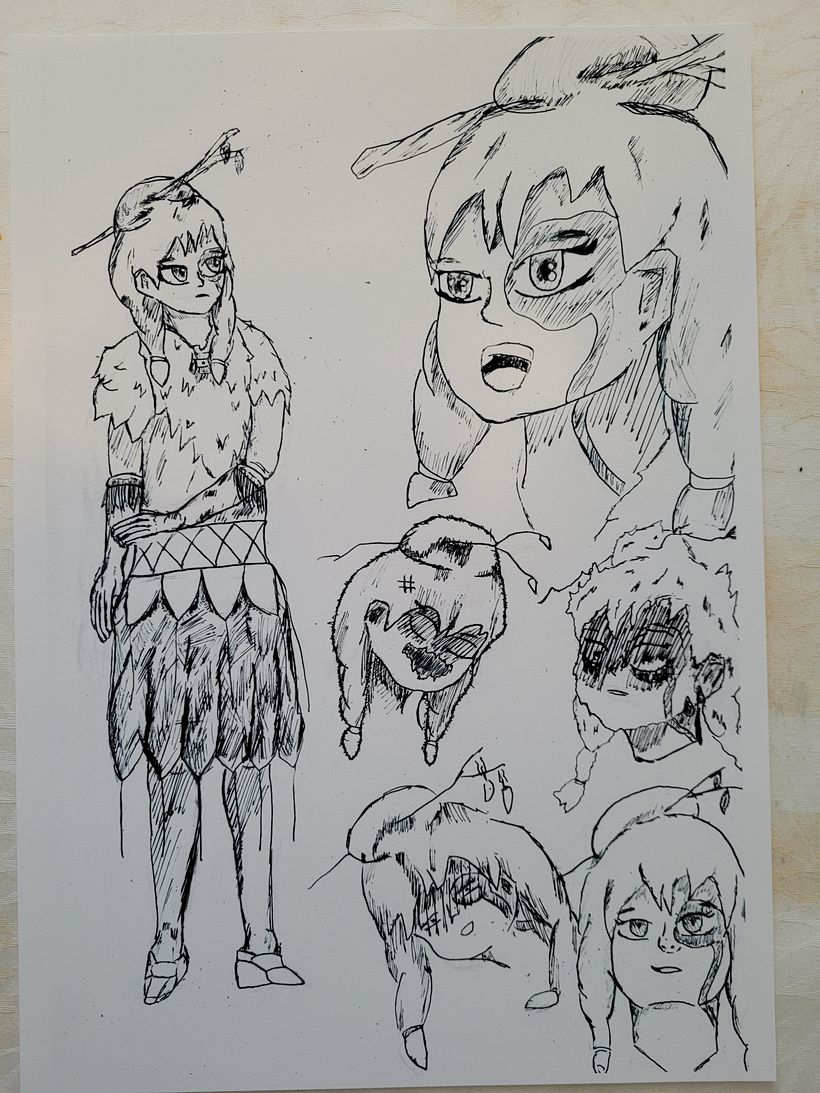 My project for course: The Art of Manga: Drawing Unique Characters 2
