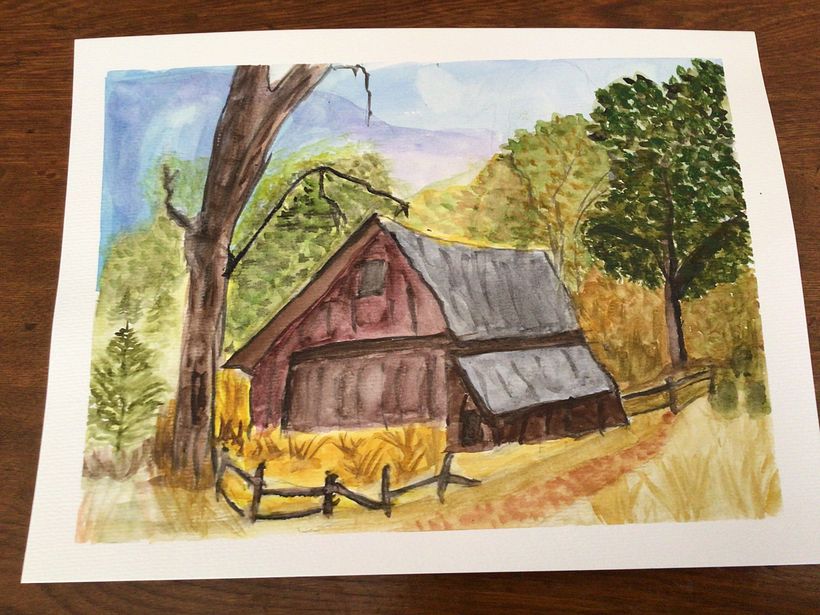 My project for course: Architectural Sketching with Watercolor and Ink 3