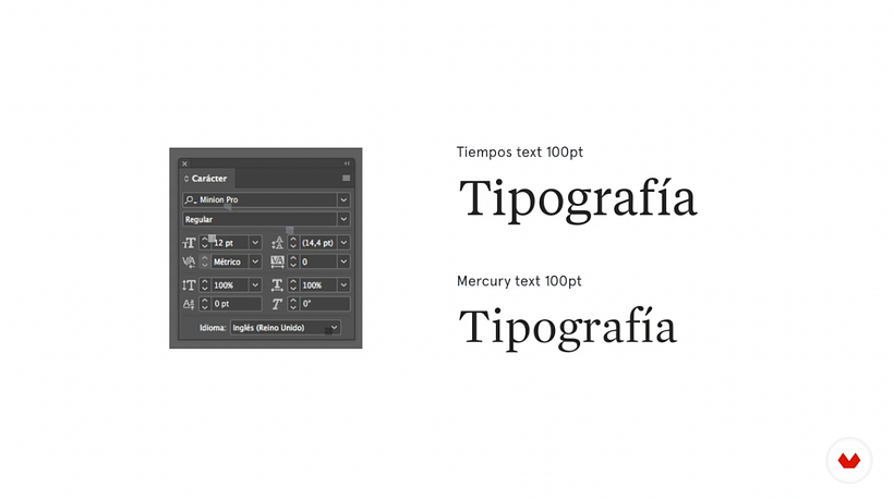 In this lesson, Gemma Busquet guides you through typography recommendations for screen size.