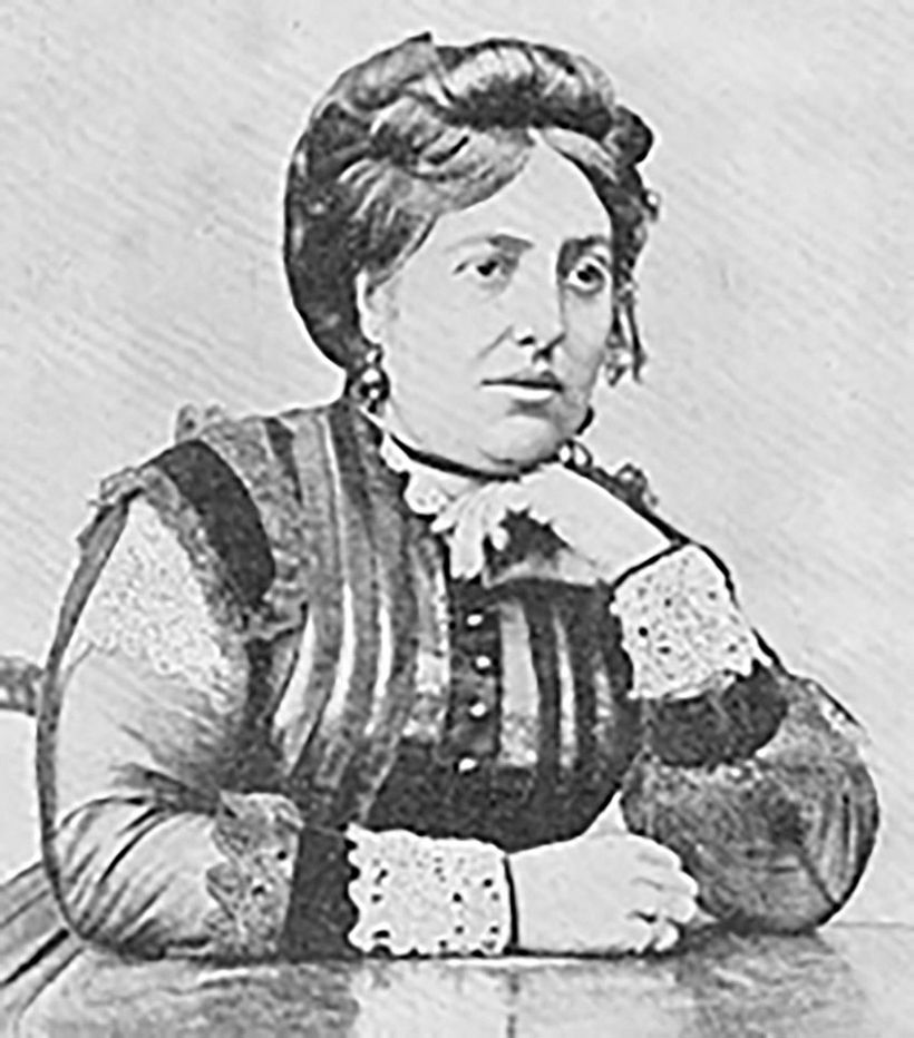 Retrato de Eléonore Riego de la Branchardière.