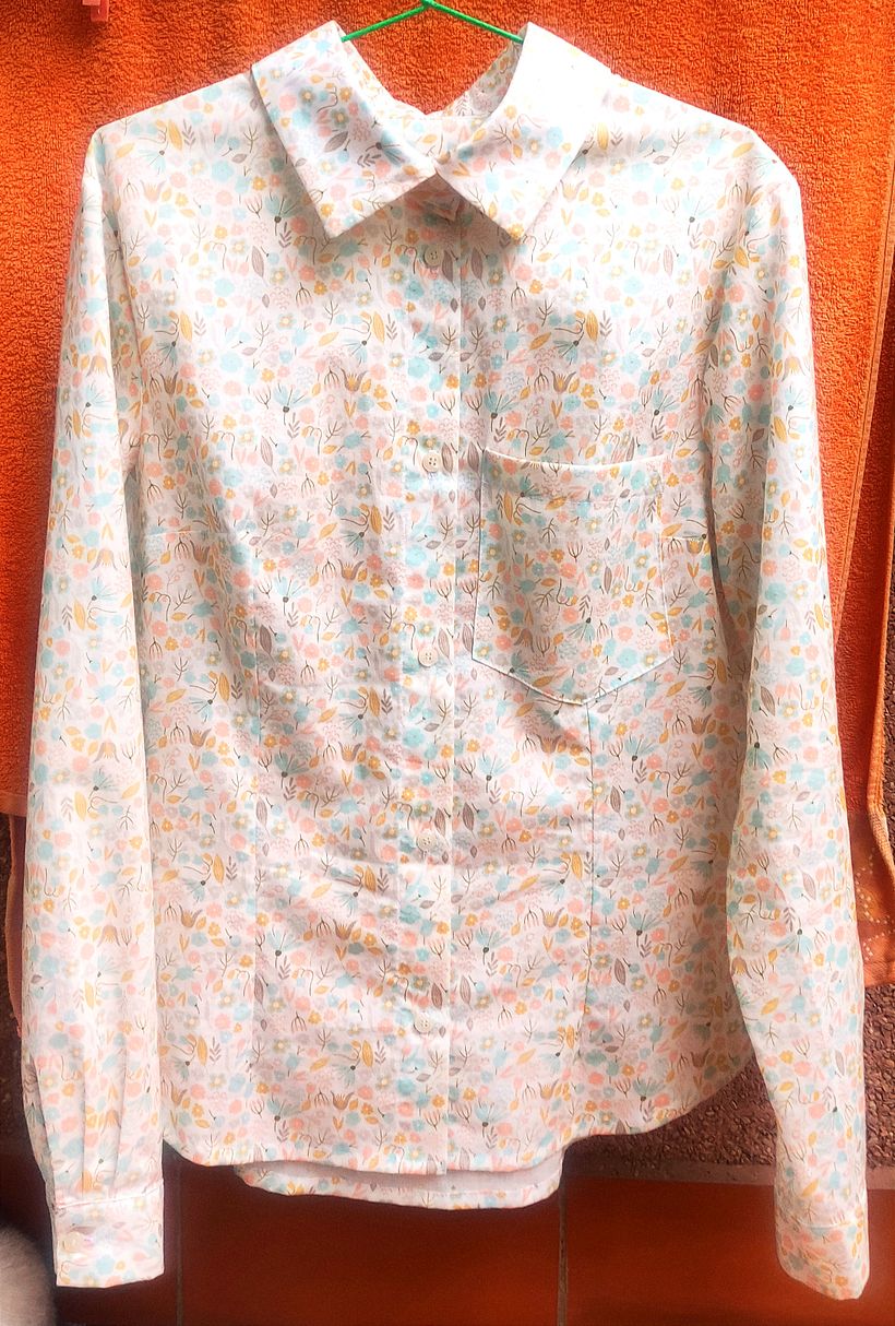 Mi Proyecto del curso: Corte y confección: diseña tu propia camisa 2