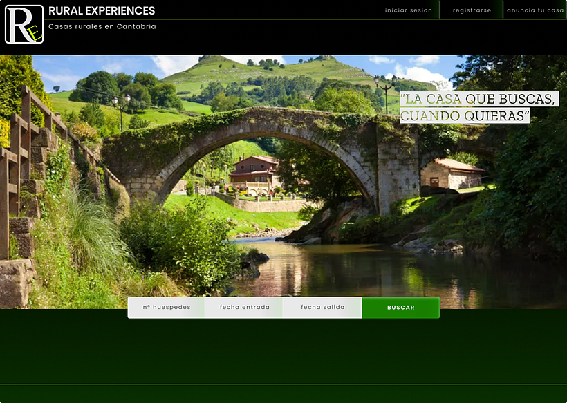 Proyecto del curso: Introducción al diseño UI "Pagina web RURAL EXPERIENCES" 1