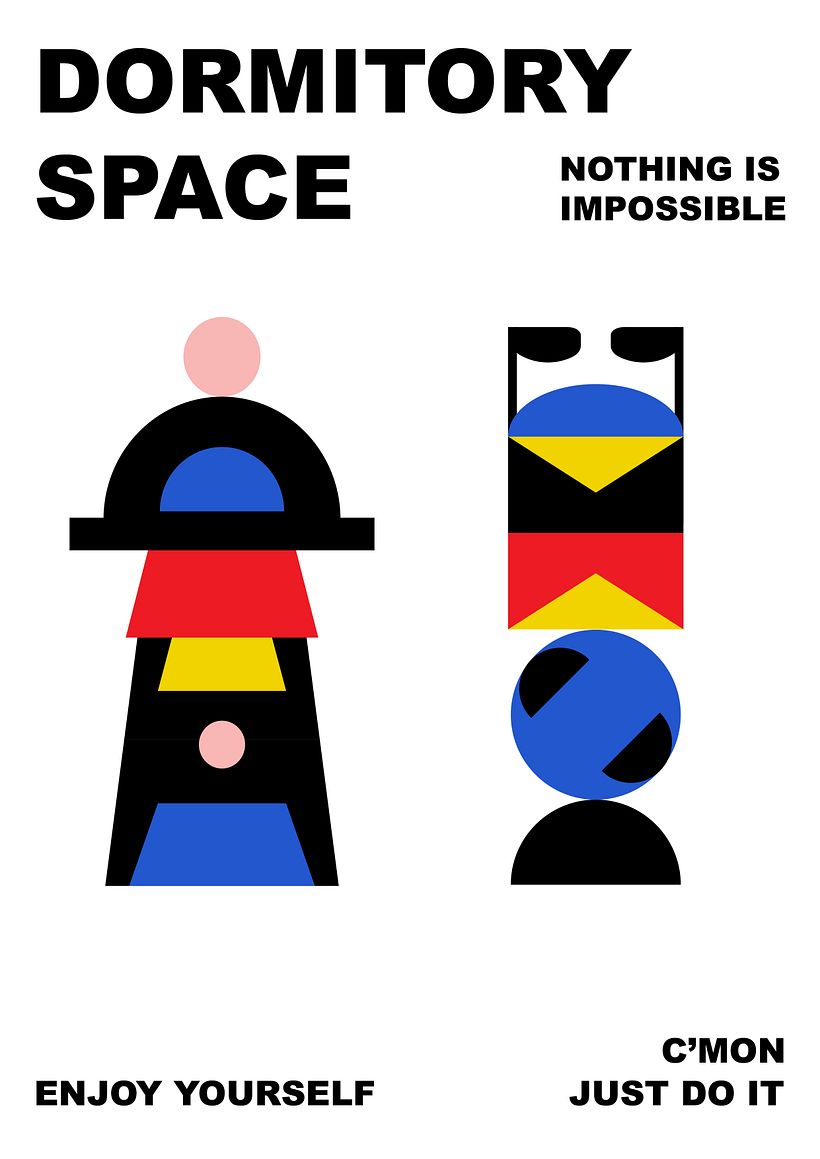 My project for course: Visual Identity Design: Clean and Simple Geometry 6