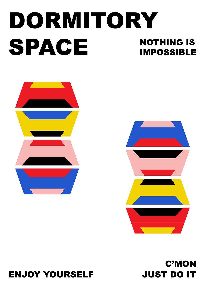 My project for course: Visual Identity Design: Clean and Simple Geometry 3