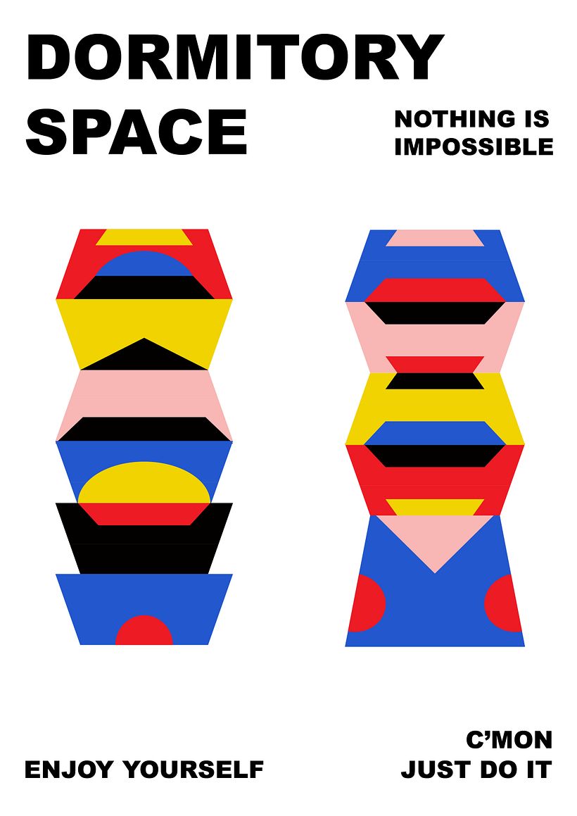 My project for course: Visual Identity Design: Clean and Simple Geometry 4