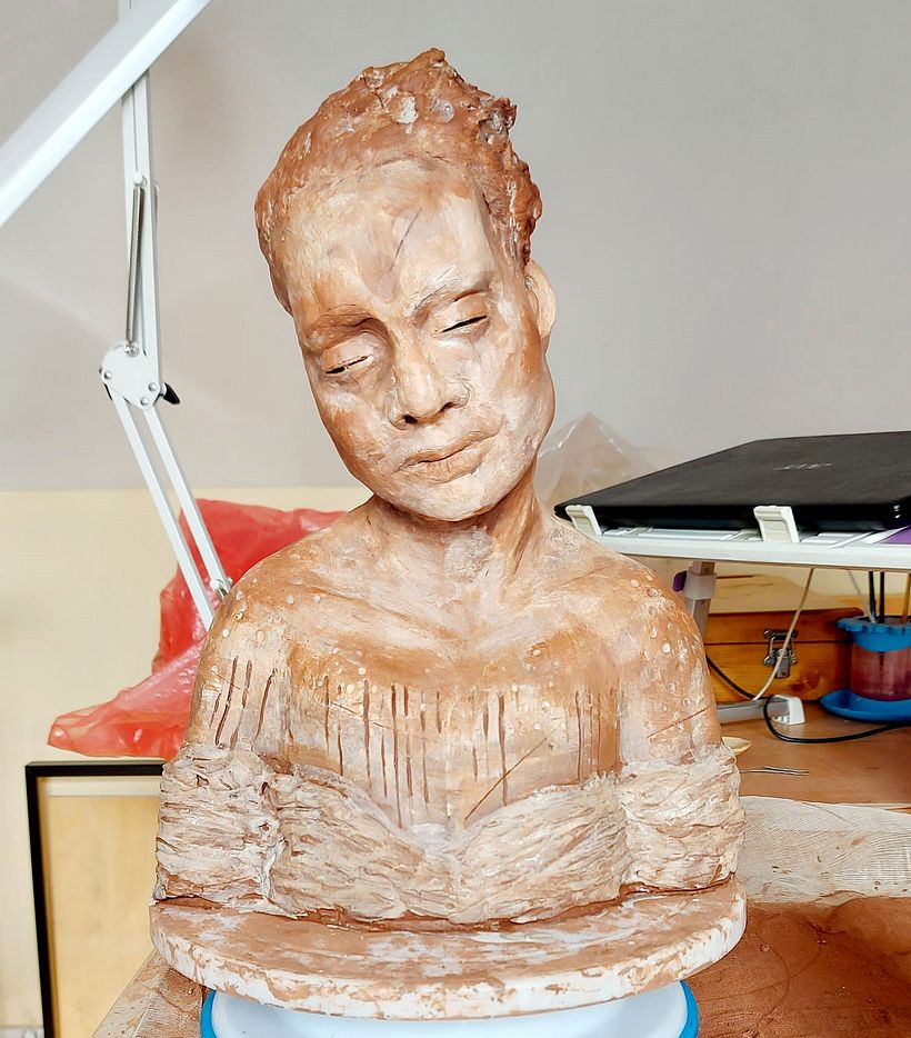 My project for course: Introduction to Clay Figurative Sculpture 4