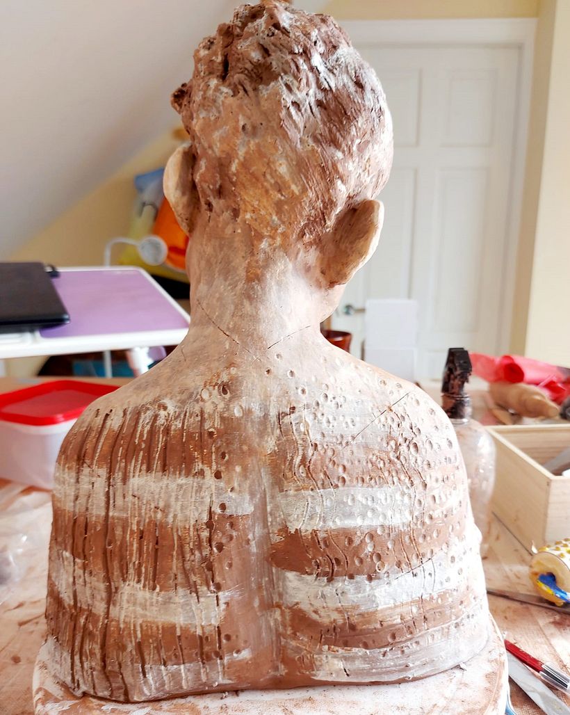 My project for course: Introduction to Clay Figurative Sculpture 3