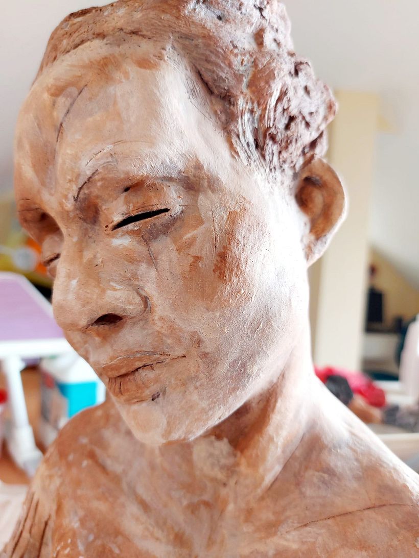 My project for course: Introduction to Clay Figurative Sculpture 5