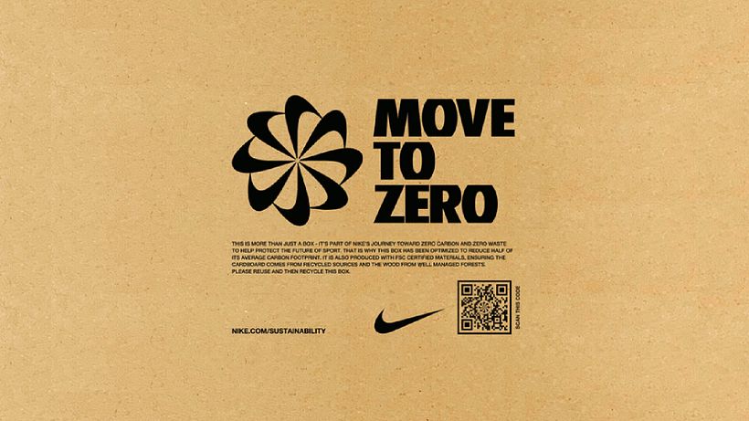 Nike Move to Zero Branding | Domestika