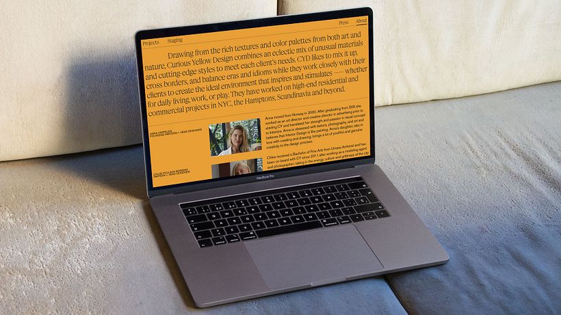 Curious Yellow Design 9