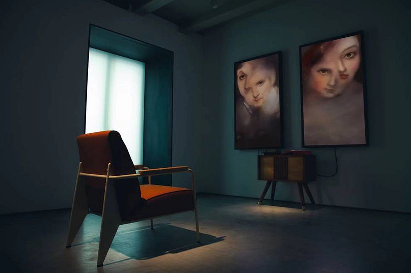 'Memories of Passersby I', de Mario Klingemann.