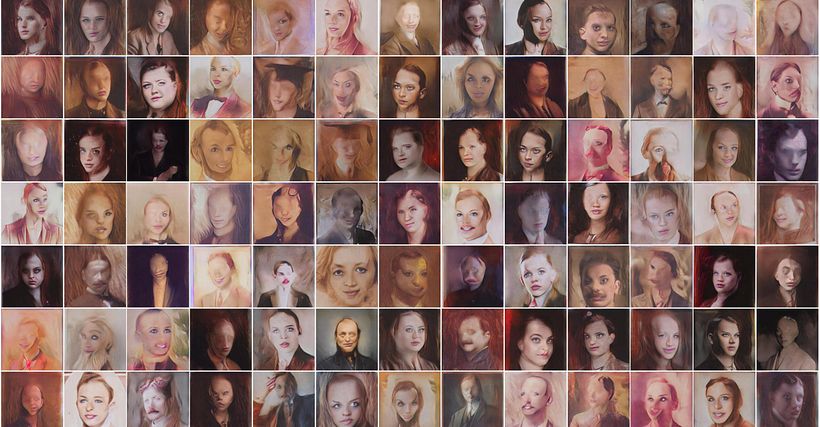 'Neurography', de Mario Klingemann.