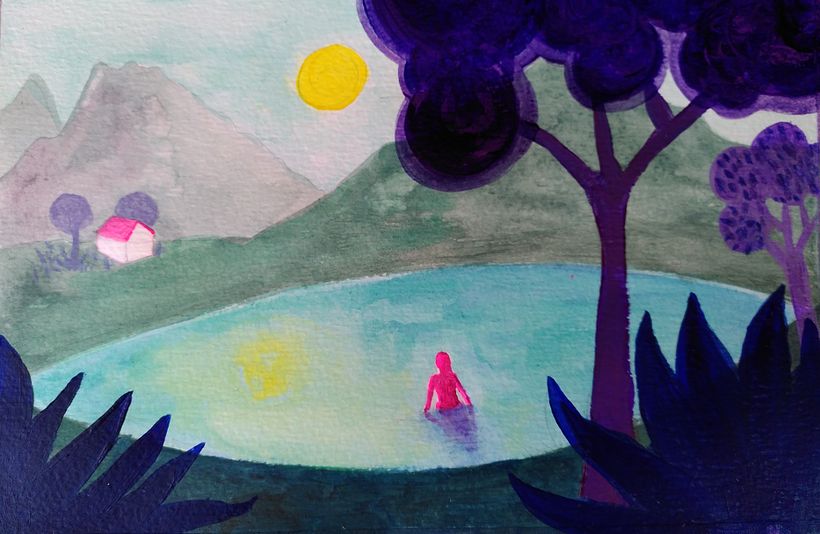 My project for course: Color and Lighting Techniques with Acrylic Paint 3