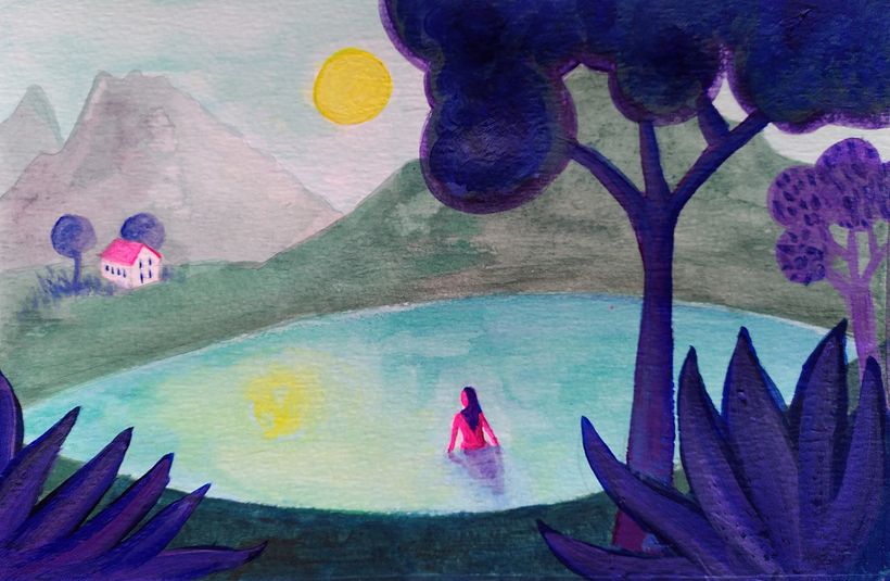 My project for course: Color and Lighting Techniques with Acrylic Paint 4