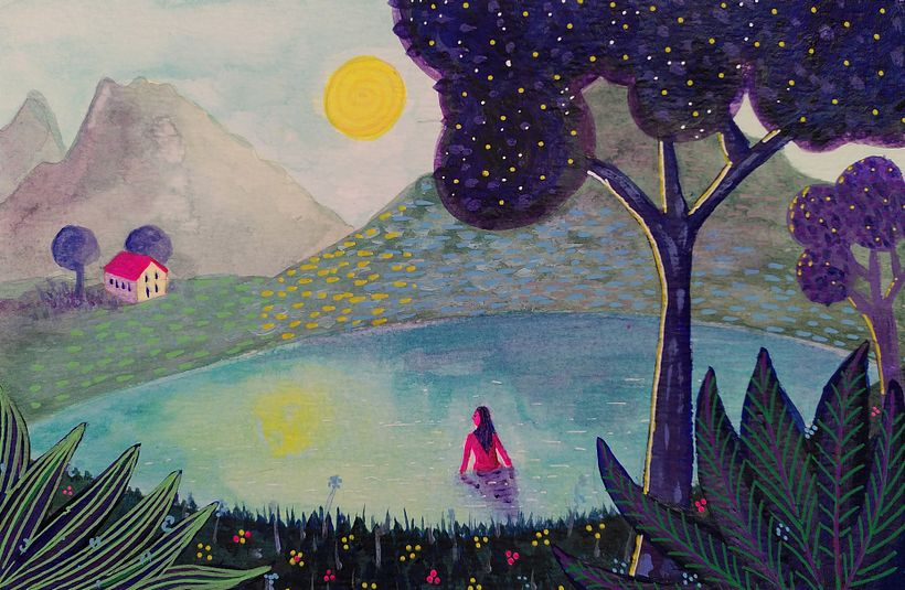 My project for course: Color and Lighting Techniques with Acrylic Paint 5