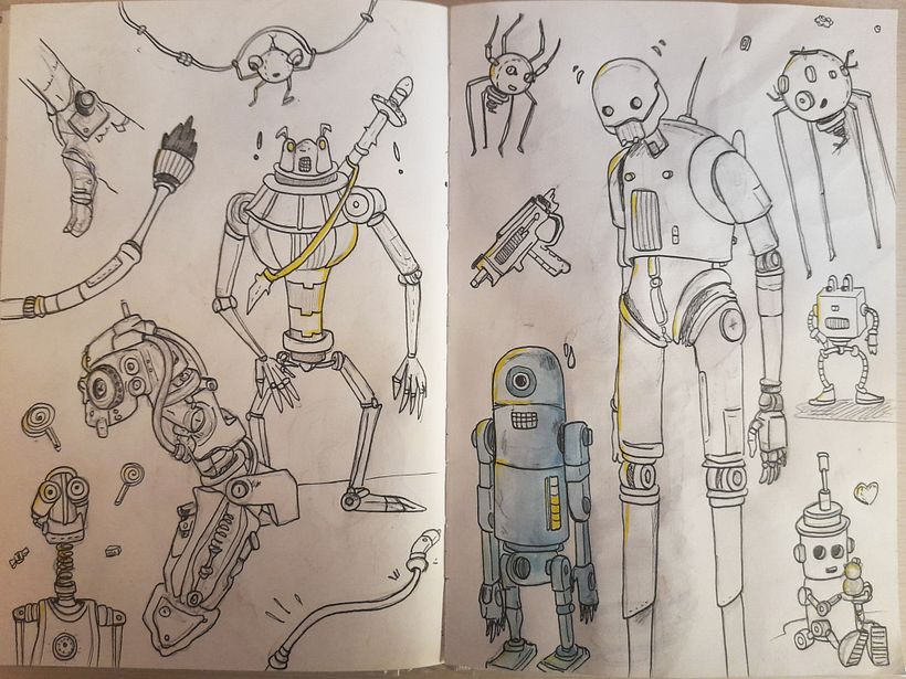 Studio dei robot.