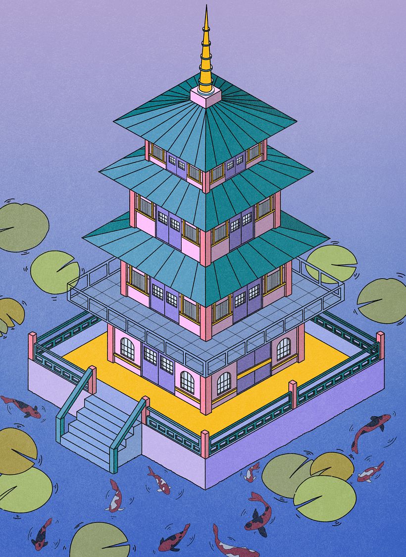 My project for course: Isometric Vector Illustrations from Scratch 1