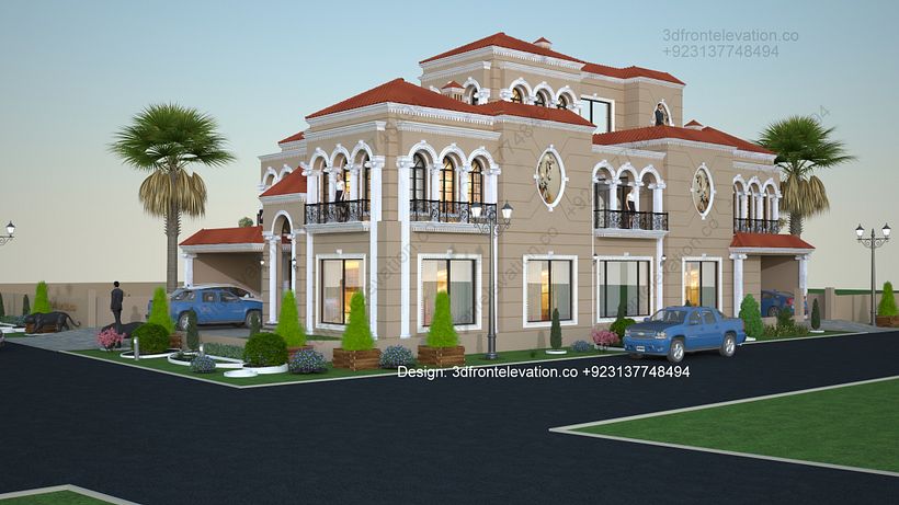 Beautiful Spanish Bungalow Design in Top city 1