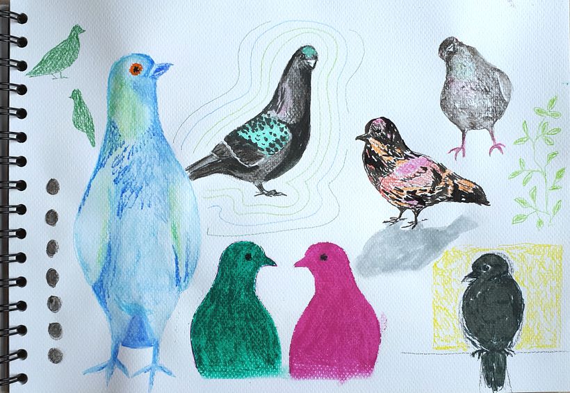 Mój projekt z kursu: Techniki ilustracji przełamujące blokady twórcze 4