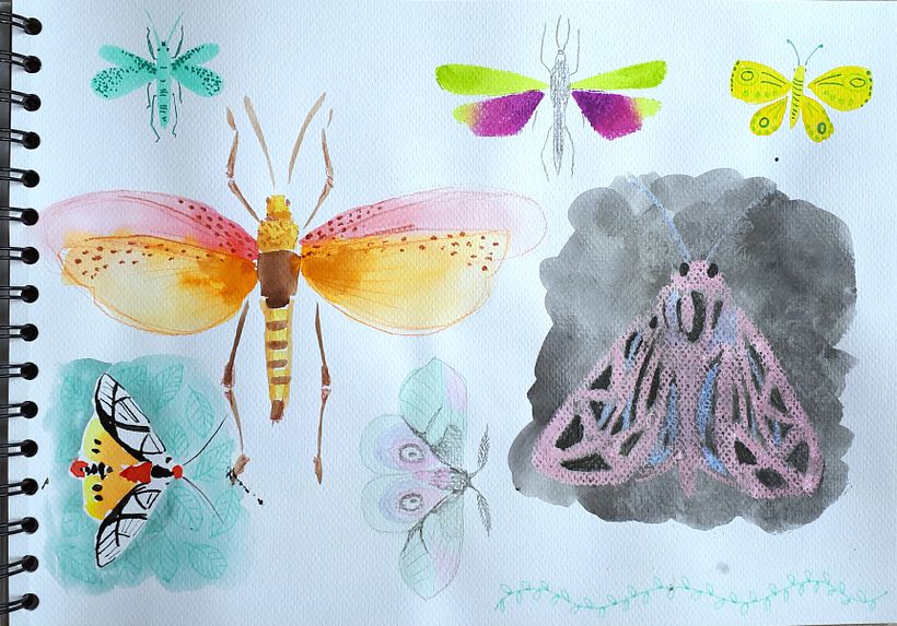 Mój projekt z kursu: Techniki ilustracji przełamujące blokady twórcze 8