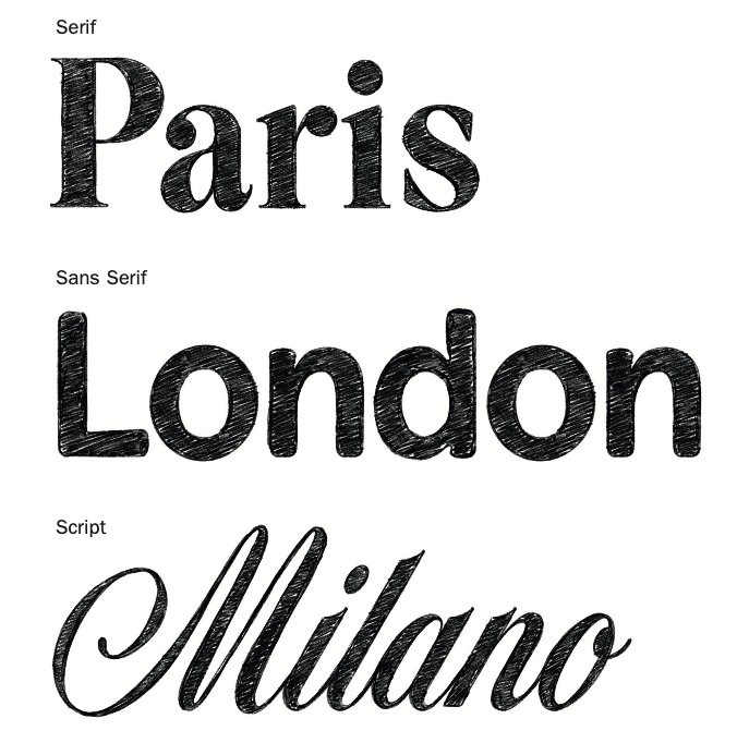A preview from Mark van Leeuwen's booklet on lettering basics.