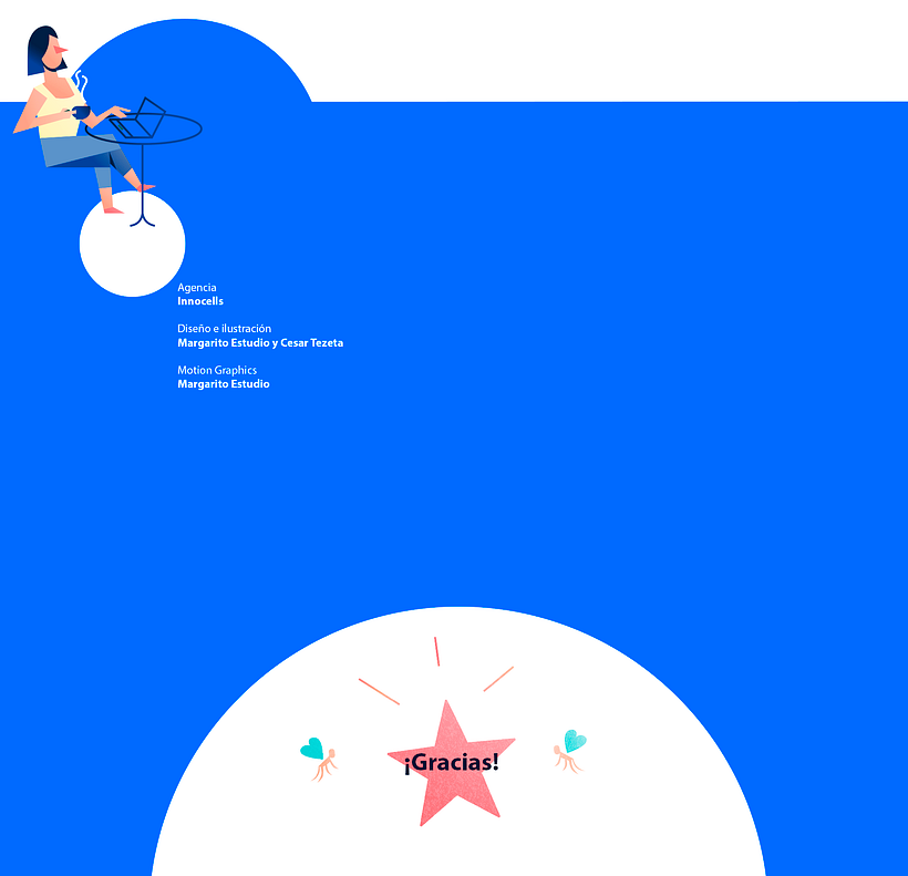 InnoCells / Banco Sabadell – Jido - Ilustrasi tradisional