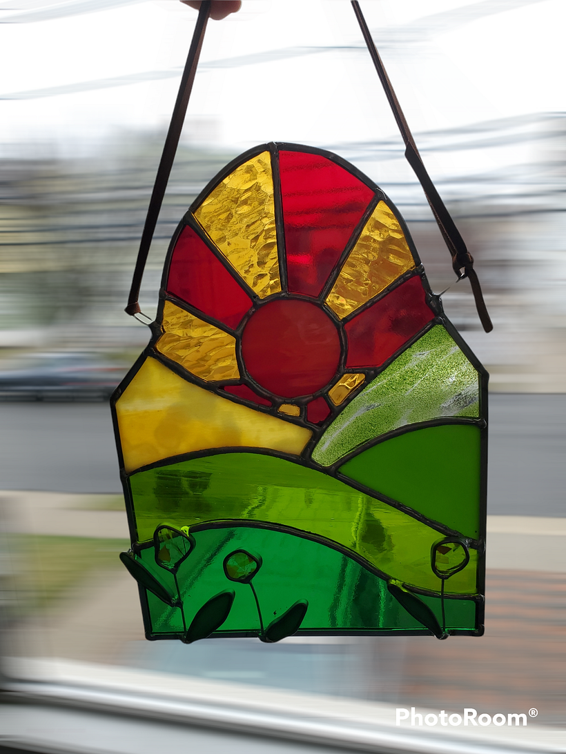My project in Contemporary Stained Glass Design  course 3