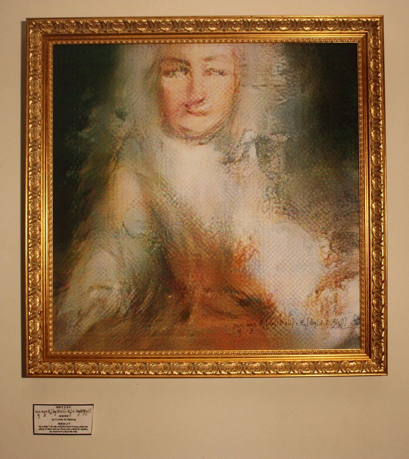 Pieza de la serie 'La Famille de Belamy', creada por el colectivo francés Obvious.