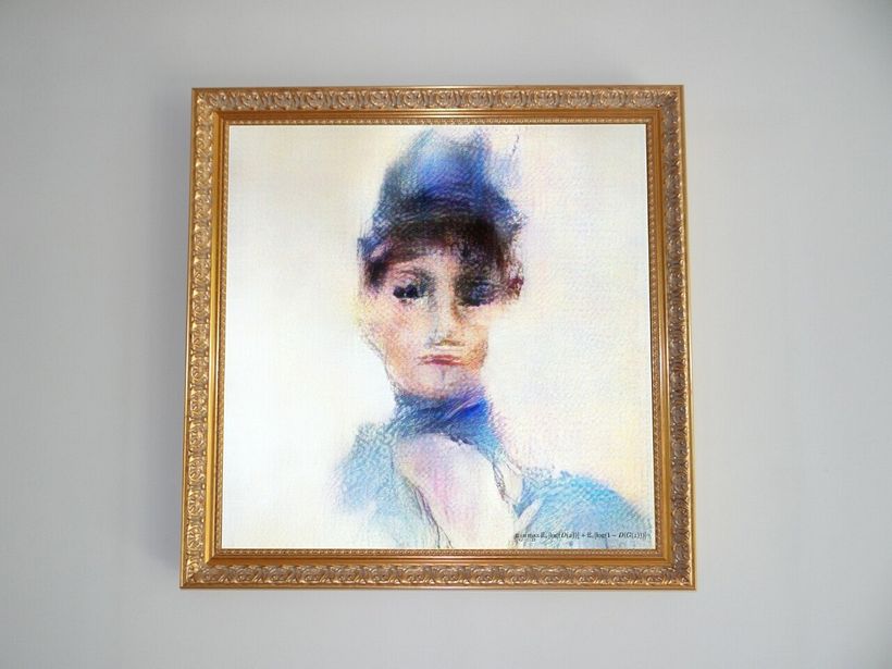 Pieza de la serie 'La Famille de Belamy', creada por el colectivo francés Obvious.