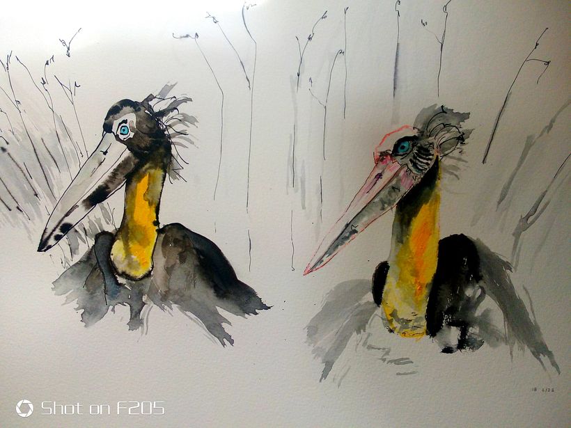 My project for course: Illustrating Nature: A Creative Exploration - Ilustrație tradițională