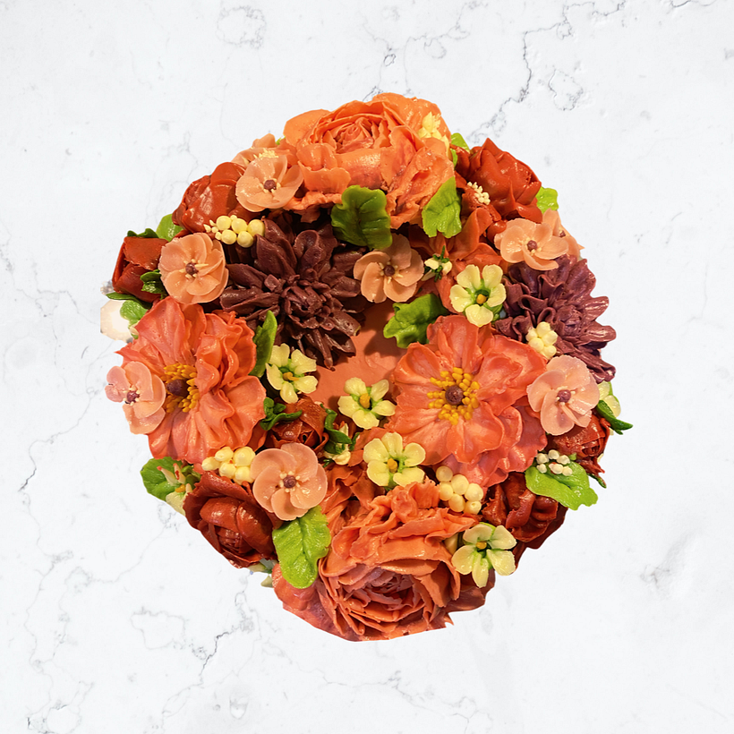 My project for course: Decorative Buttercream Flowers for Cake Design 2