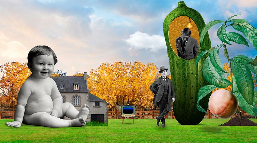 El Sueño: Collage animado con Adobe After Effects 4