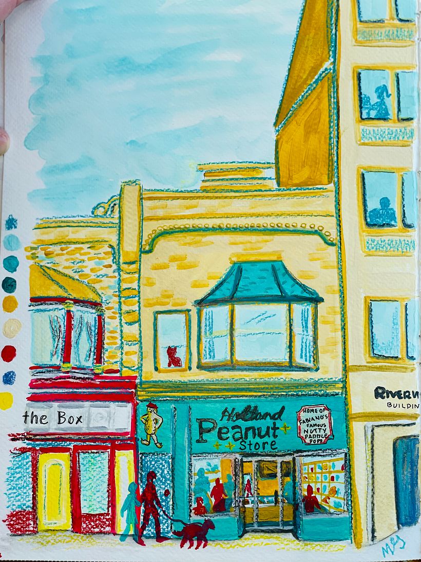 Practicing details and limited palette