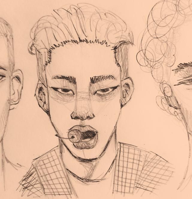 Mi Proyecto del curso: Sketchbook de retrato: explora el rostro humano 6