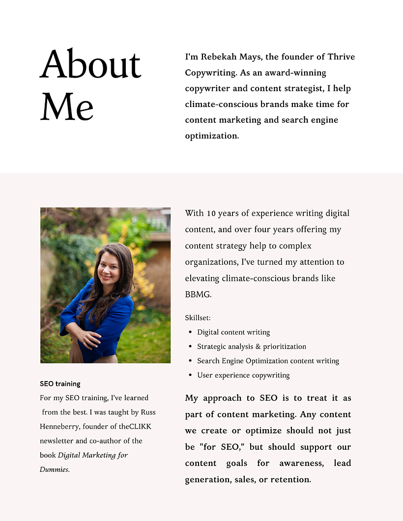 My project for course: Writing a Winning Proposal: Land Your Dream Clients 7