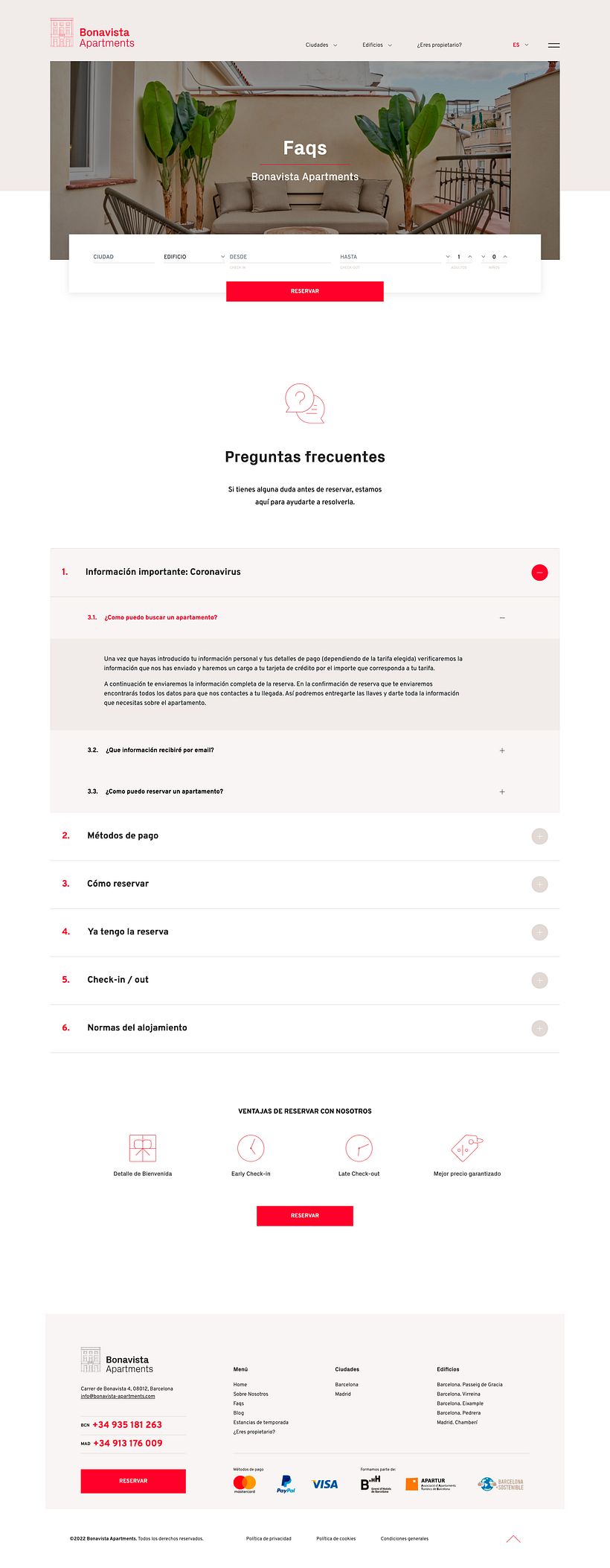 Bonavista Apartments (Maquetación Web) 8