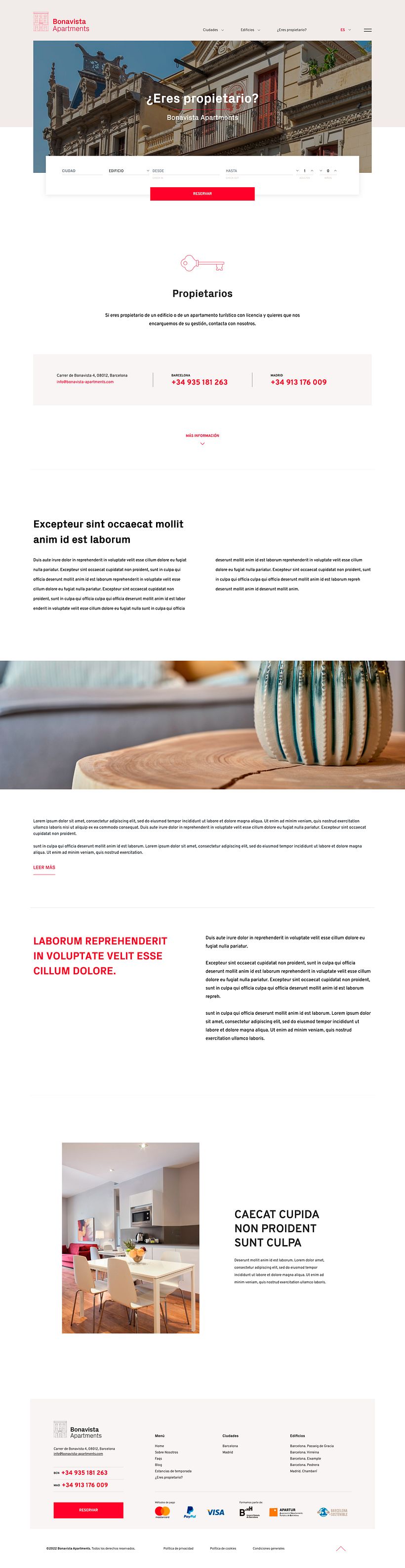 Bonavista Apartments (Maquetación Web) 10
