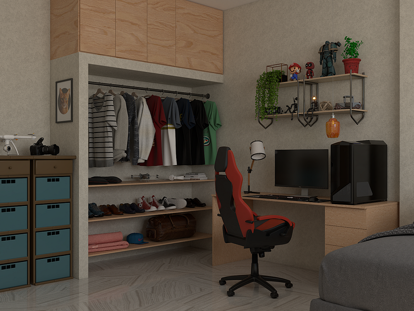 Mi Proyecto del curso: Render de interiores con SketchUp y V-Ray Next 1
