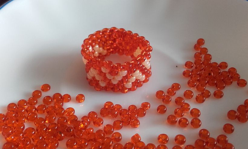 My project for course: Beaded Jewelry Design: Weave Elegant Patterns 4
