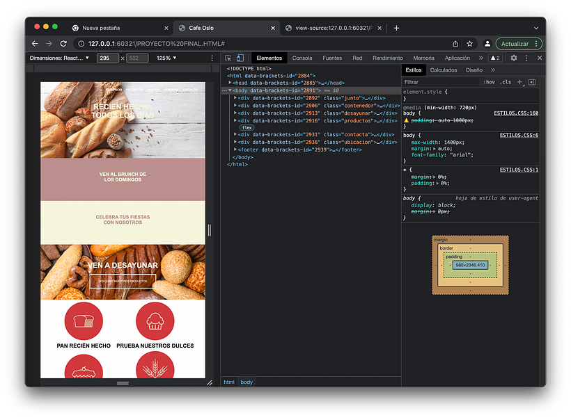 Mi Proyecto del curso: Introducción al Desarrollo Web Responsive con HTML y CSS 3