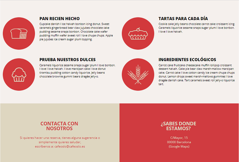 Introducción al Desarrollo Web Responsive con HTML y CSS: Oslo Cafe 5