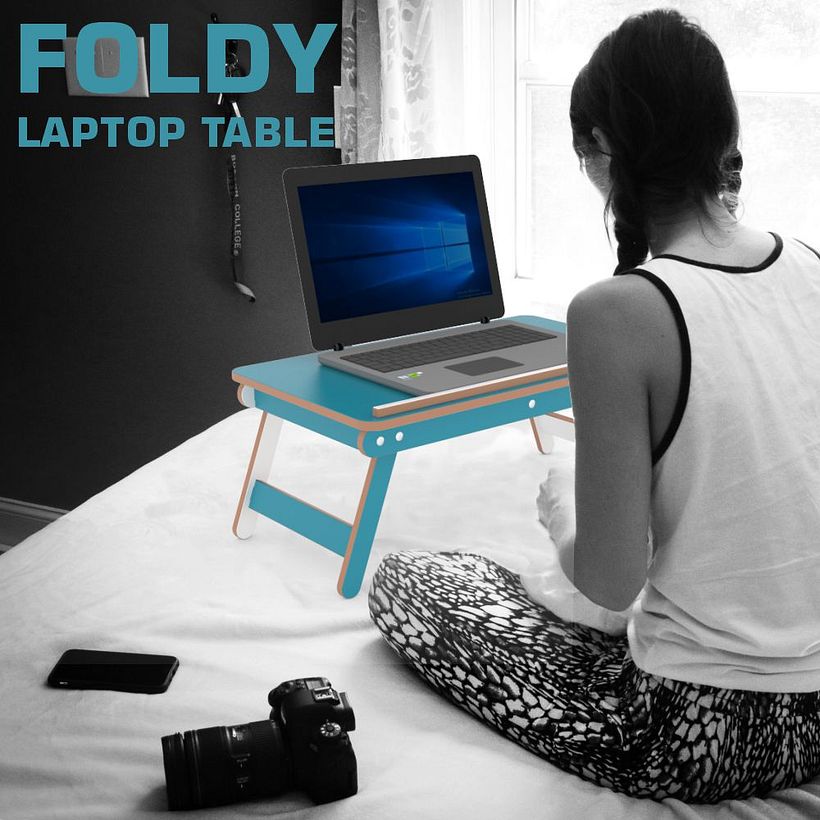 FOLDY-Folding Lap Desk  6