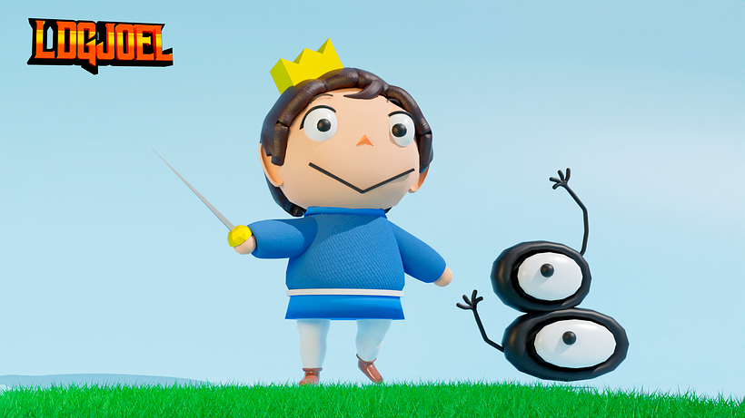 Mi Proyecto del curso: Creación de personajes en 3D con Blender  3