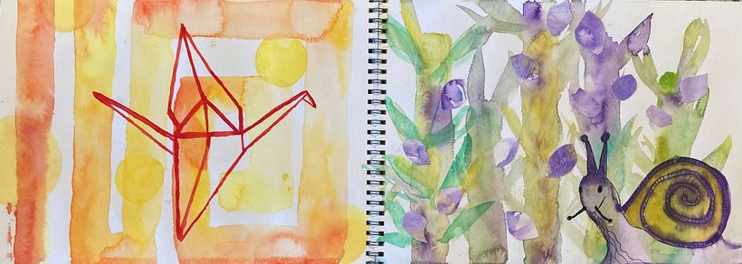 My project for course: Creative Watercolor Sketching for Beginners 5